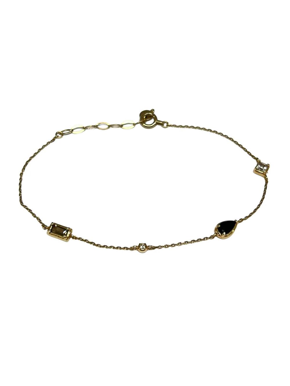 Vendome 10K Yellow Gold Diamond Brown #371924V62B